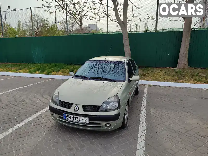 Седан Renault Clio Symbol 2003 1.4 л. Автомат обл. Одесская, Одесса - Фото 1/9