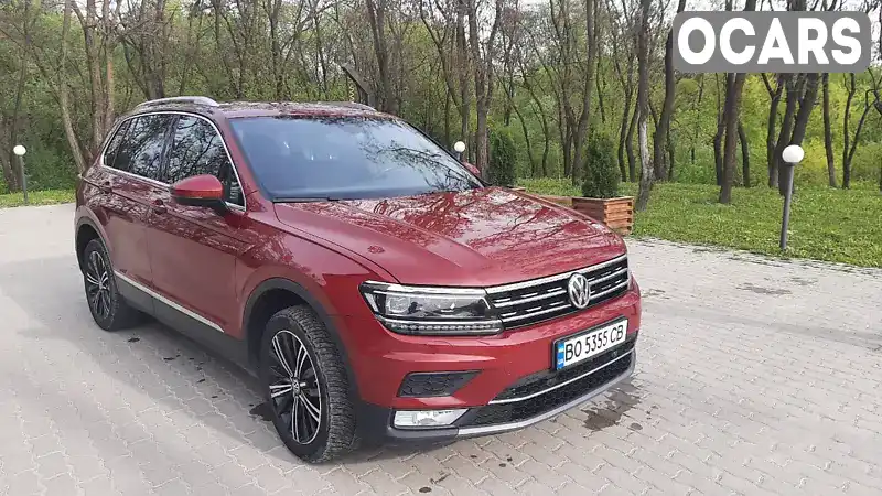 Позашляховик / Кросовер Volkswagen Tiguan 2016 1.97 л. Автомат обл. Тернопільська, Тернопіль - Фото 1/18