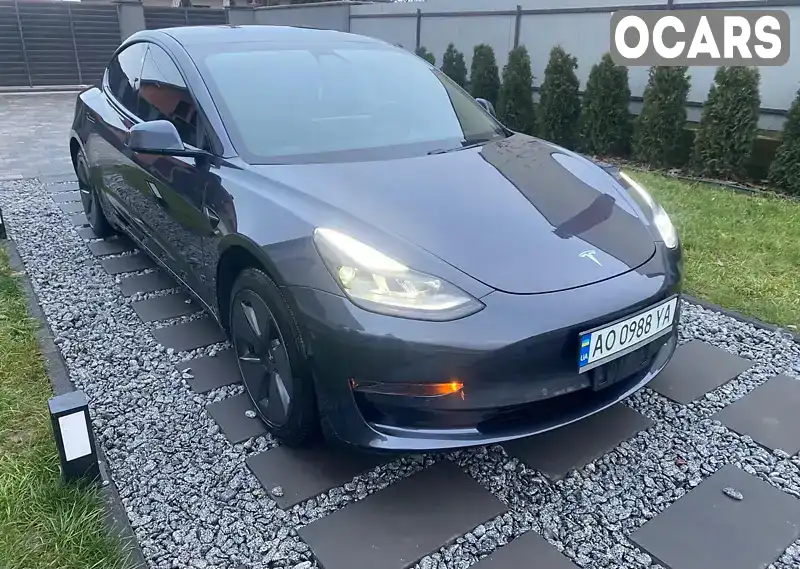 Седан Tesla Model 3 2021 null_content л. Автомат обл. Закарпатська, Ужгород - Фото 1/21