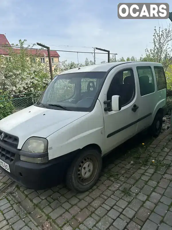 Минивэн Fiat Doblo 2003 1.9 л. Ручная / Механика обл. Ивано-Франковская, Долина - Фото 1/5