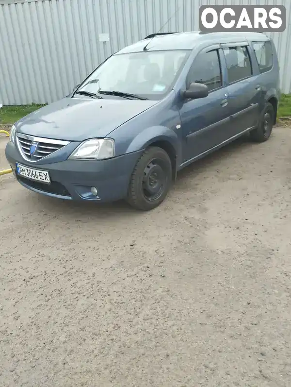 Седан Dacia Logan 2007 1.5 л. Ручна / Механіка обл. Житомирська, Малин - Фото 1/13