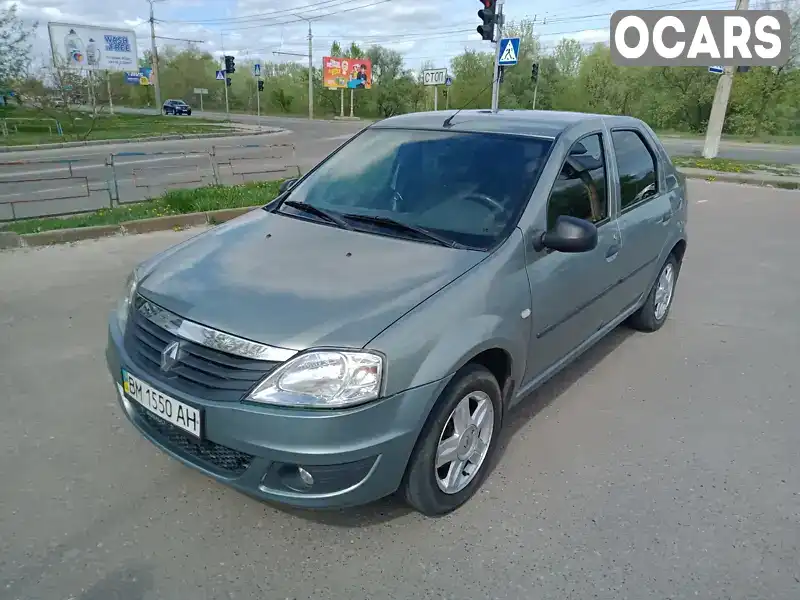 Седан Renault Logan 2010 1.39 л. Ручная / Механика обл. Сумская, Сумы - Фото 1/21