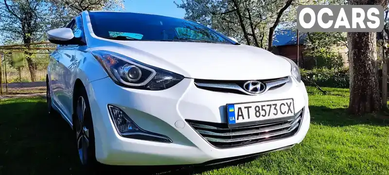 Седан Hyundai Elantra 2014 2 л. Ручная / Механика обл. Ивано-Франковская, Ивано-Франковск - Фото 1/21