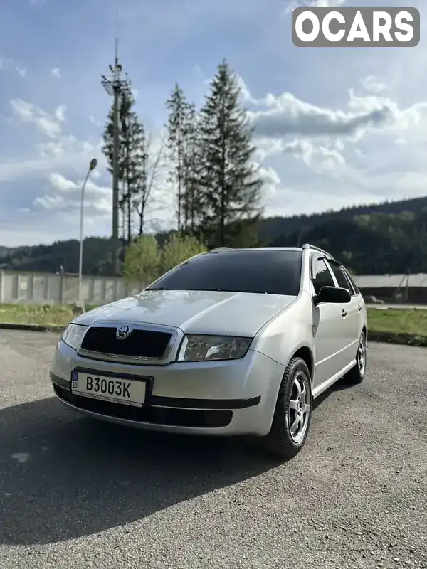 Универсал Skoda Fabia 2002 1.39 л. Ручная / Механика обл. Ивано-Франковская, Верховина - Фото 1/21