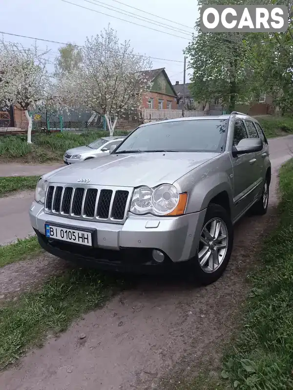 Внедорожник / Кроссовер Jeep Grand Cherokee 2008 2.99 л. Автомат обл. Полтавская, Полтава - Фото 1/20