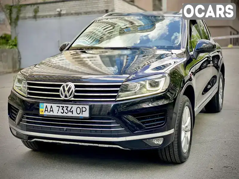 Позашляховик / Кросовер Volkswagen Touareg 2014 2.97 л. Автомат обл. Київська, Київ - Фото 1/20