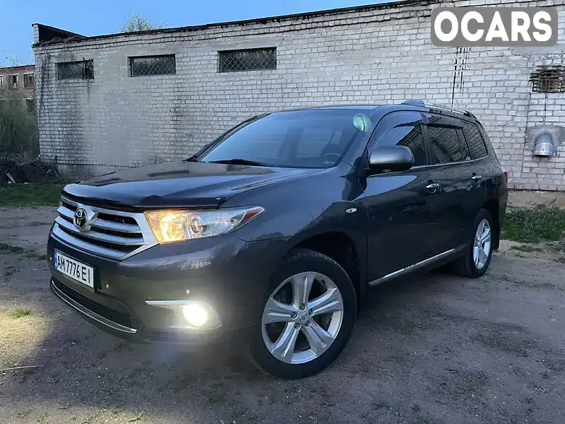 Позашляховик / Кросовер Toyota Highlander 2012 3.5 л. Автомат обл. Житомирська, Житомир - Фото 1/6