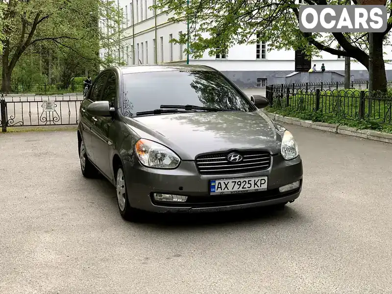 Седан Hyundai Accent 2008 1.6 л. Ручна / Механіка обл. Чернігівська, Ніжин - Фото 1/10