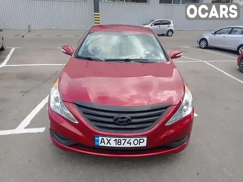 Седан Hyundai Sonata 2014 2.36 л. Автомат обл. Харьковская, Харьков - Фото 1/16