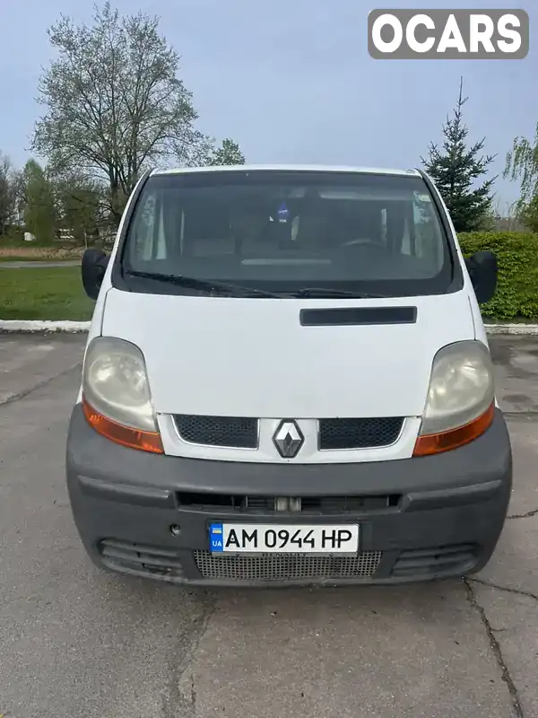 Мінівен Renault Trafic 2002 1.87 л. Ручна / Механіка обл. Житомирська, Ємільчине - Фото 1/21