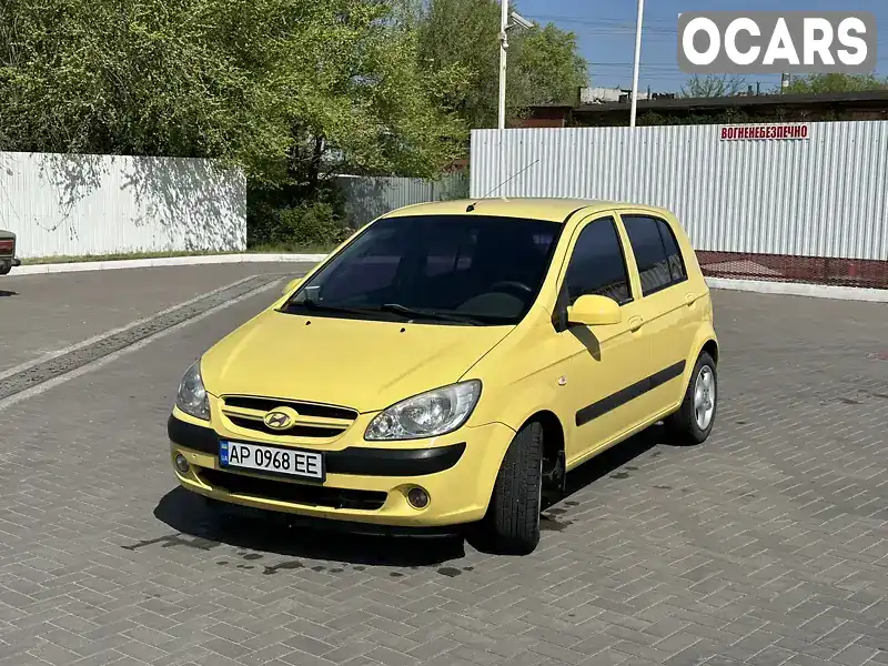 Хэтчбек Hyundai Getz 2008 1.4 л. Автомат обл. Запорожская, Запорожье - Фото 1/9