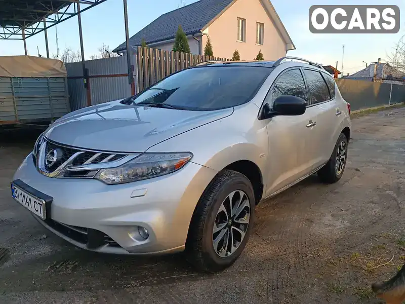 Позашляховик / Кросовер Nissan Murano 2012 2.49 л. Автомат обл. Полтавська, Кременчук - Фото 1/19