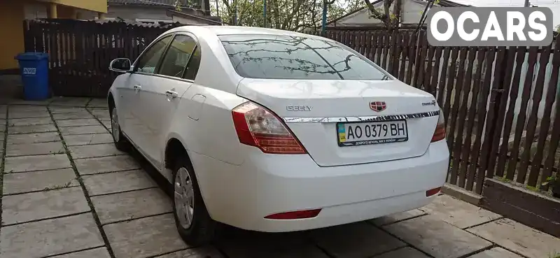 Седан Geely Emgrand 7 (EC7) 2014 1.5 л. Ручна / Механіка обл. Закарпатська, Мукачево - Фото 1/19