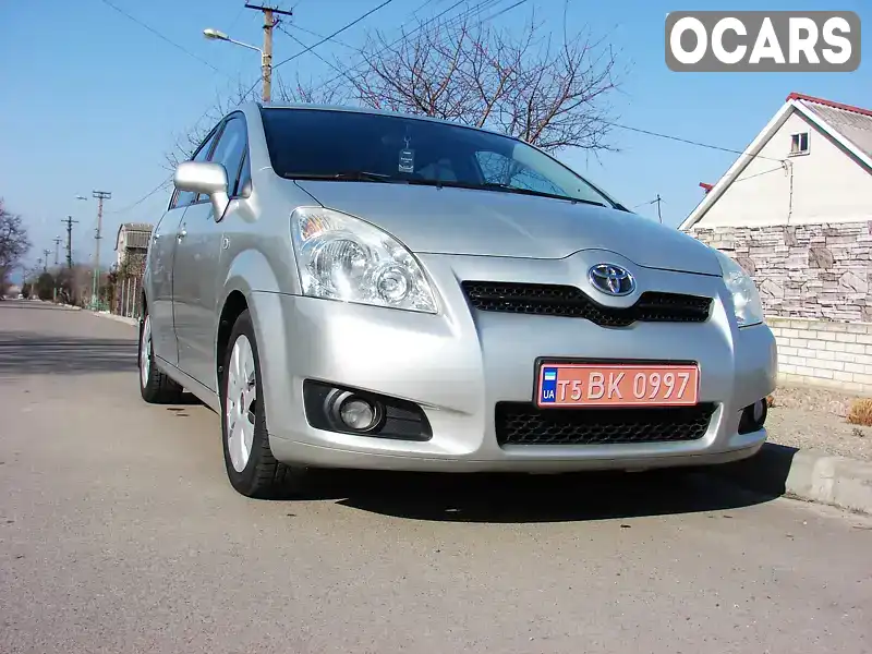 Минивэн Toyota Corolla Verso 2007 2.2 л. Ручная / Механика обл. Одесская, Одесса - Фото 1/21