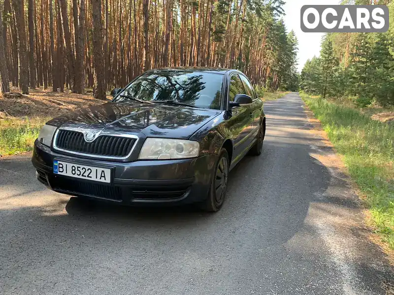 Лифтбек Skoda Superb 2007 1.78 л. Ручная / Механика обл. Сумская, Ахтырка - Фото 1/7