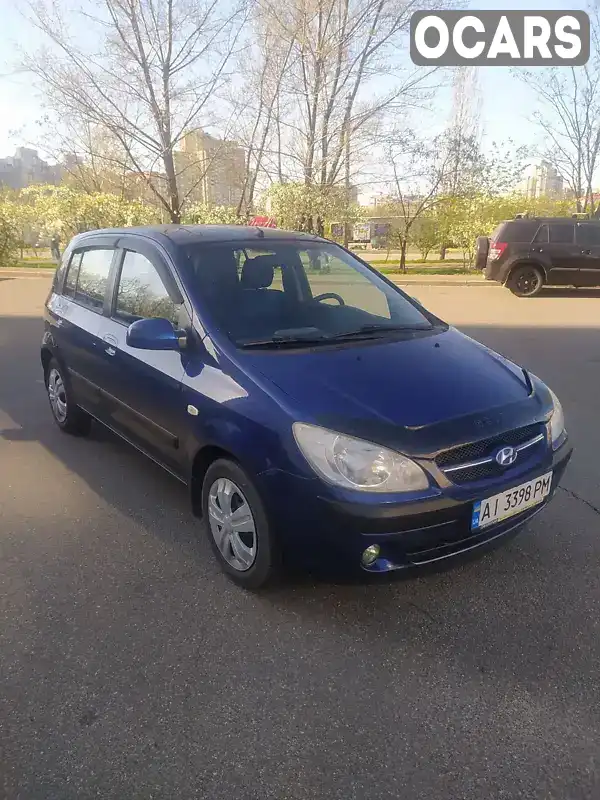 Хетчбек Hyundai Getz 2007 1.4 л. Автомат обл. Київська, Київ - Фото 1/21