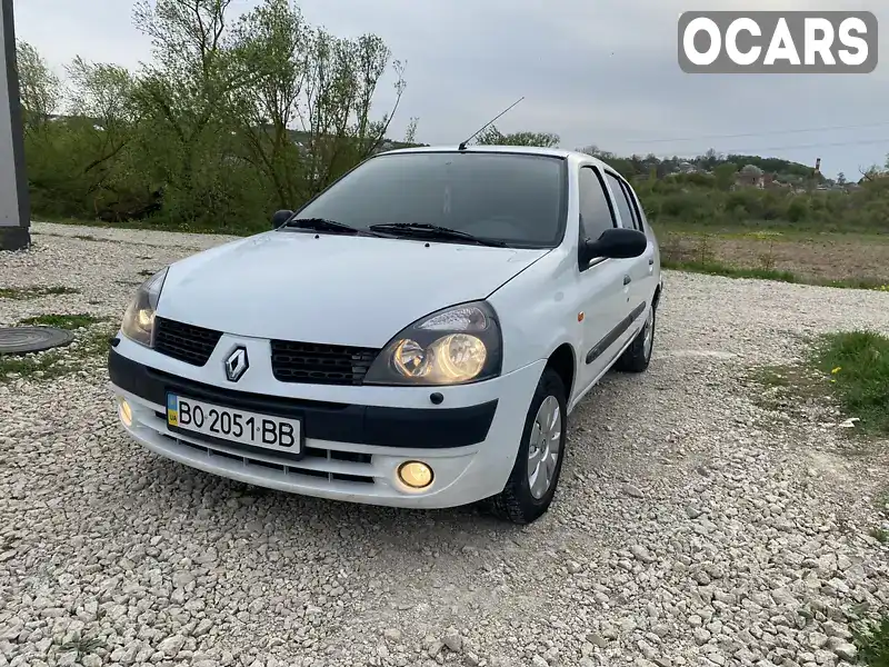 Седан Renault Clio Symbol 2003 1.39 л. Ручная / Механика обл. Тернопольская, Збараж - Фото 1/21