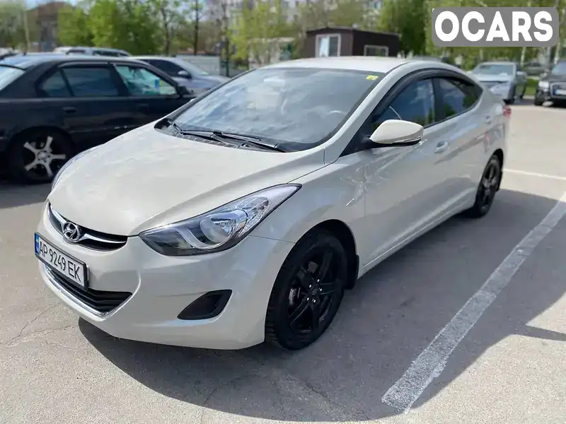 Седан Hyundai Elantra 2013 1.59 л. Ручная / Механика обл. Запорожская, Запорожье - Фото 1/12