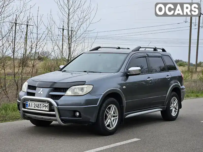 Позашляховик / Кросовер Mitsubishi Outlander 2005 2.4 л. Автомат обл. Київська, Обухів - Фото 1/21