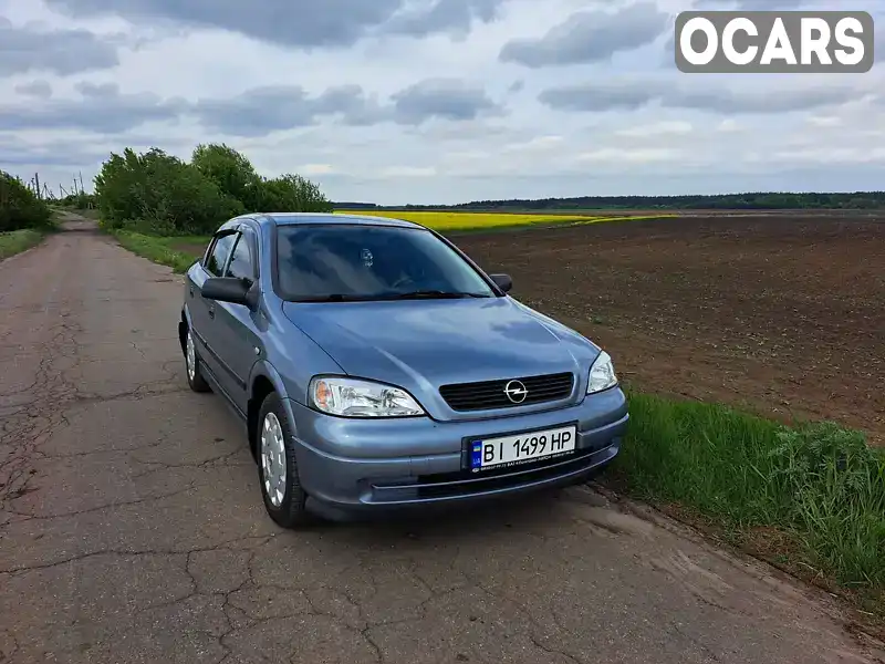 Седан Opel Astra 2008 1.4 л. Ручна / Механіка обл. Полтавська, Полтава - Фото 1/19