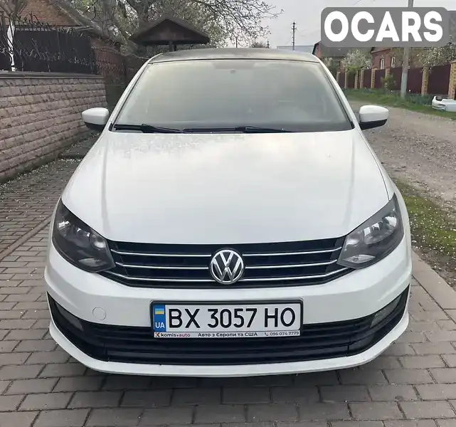 Седан Volkswagen Polo 2017 1.4 л. Ручная / Механика обл. Хмельницкая, Хмельницкий - Фото 1/16