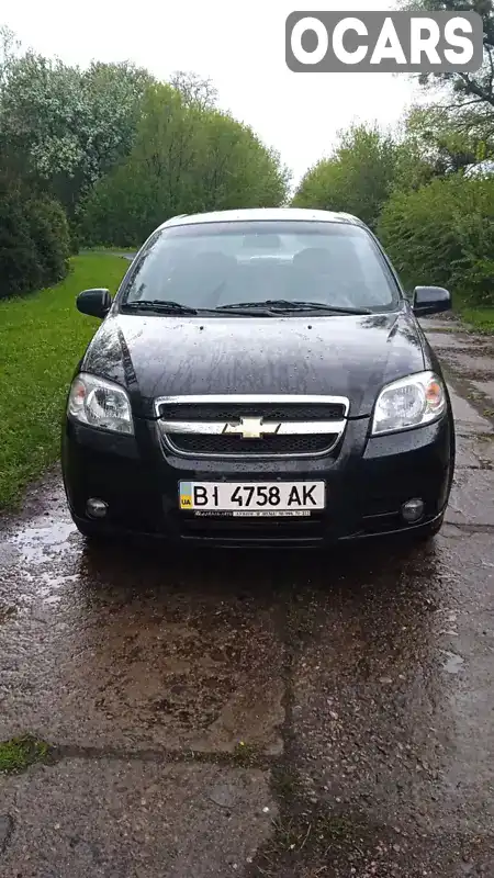 Седан Chevrolet Aveo 2007 1.5 л. Ручна / Механіка обл. Полтавська, Пирятин - Фото 1/12