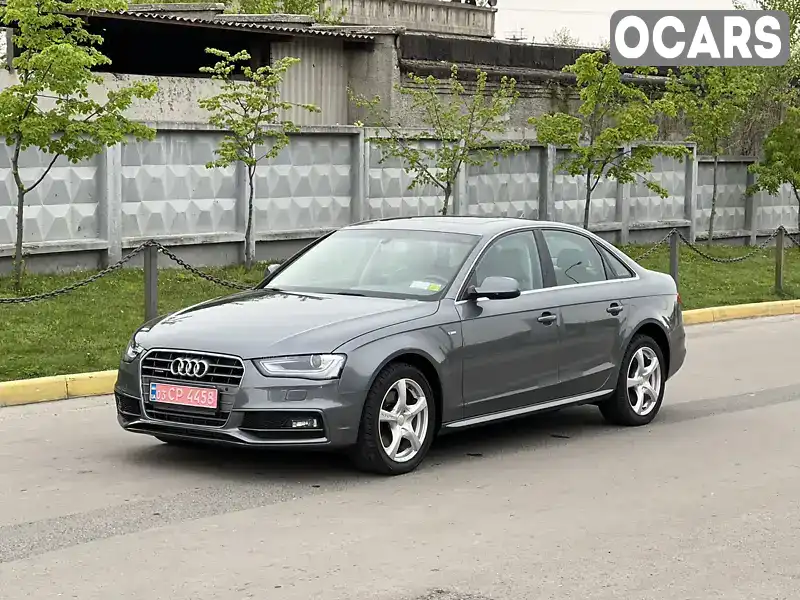 Седан Audi A4 2014 2 л. Ручная / Механика обл. Волынская, Луцк - Фото 1/21