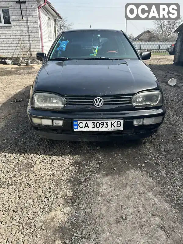 Хэтчбек Volkswagen Golf 1992 1.78 л. Ручная / Механика обл. Черкасская, Шпола - Фото 1/9