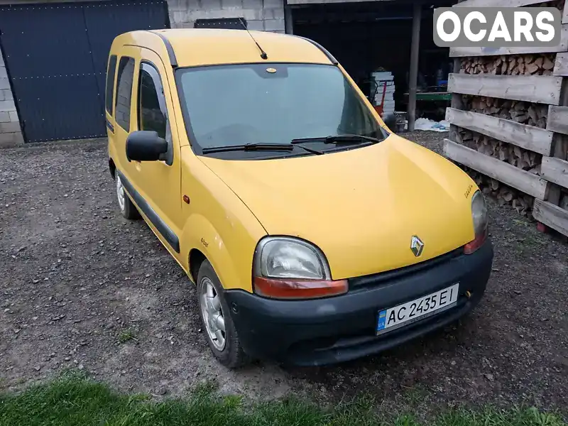 Мінівен Renault Kangoo 2002 1.87 л. Ручна / Механіка обл. Волинська, Ковель - Фото 1/7