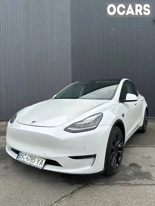 Внедорожник / Кроссовер Tesla Model Y 2020 null_content л. Автомат обл. Киевская, Киев - Фото 1/13