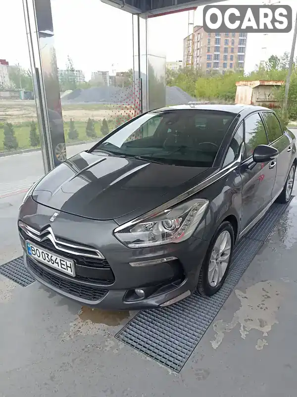 Хэтчбек Citroen DS5 2014 1.56 л. Робот обл. Тернопольская, Тернополь - Фото 1/21