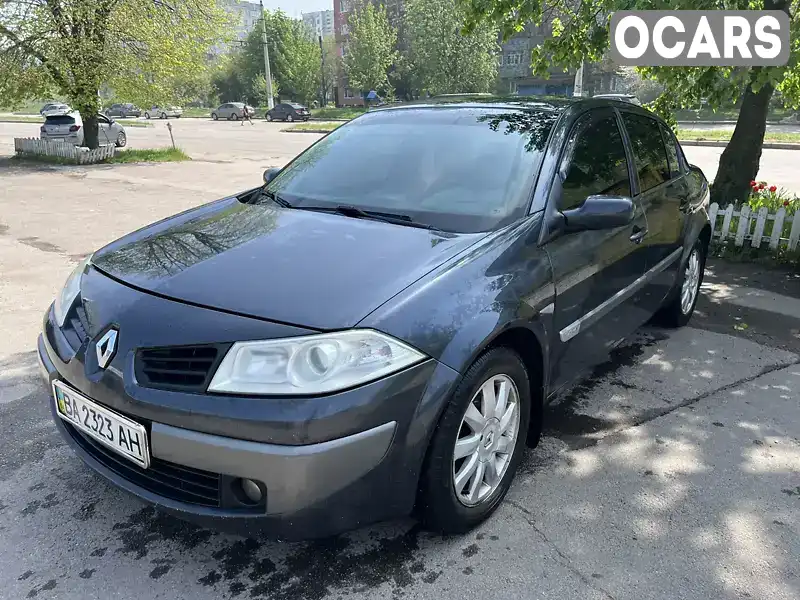 Седан Renault Megane 2006 1.4 л. Ручна / Механіка обл. Кіровоградська, Кропивницький (Кіровоград) - Фото 1/21