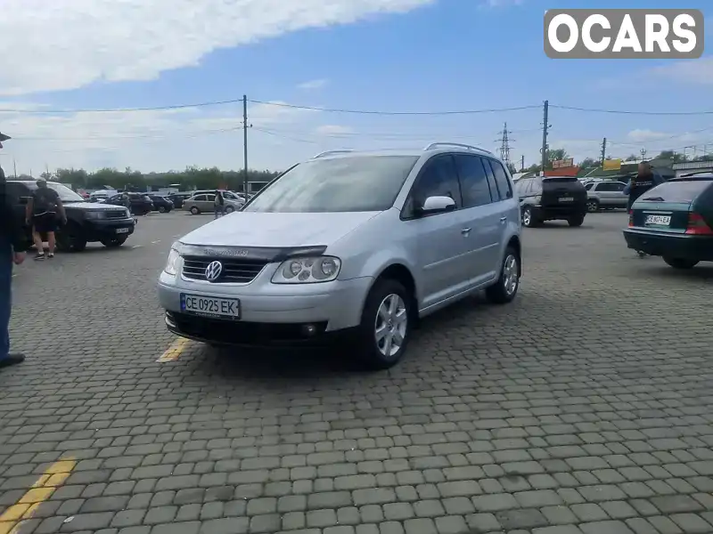 Минивэн Volkswagen Touran 2005 1.97 л. Ручная / Механика обл. Черновицкая, Черновцы - Фото 1/21