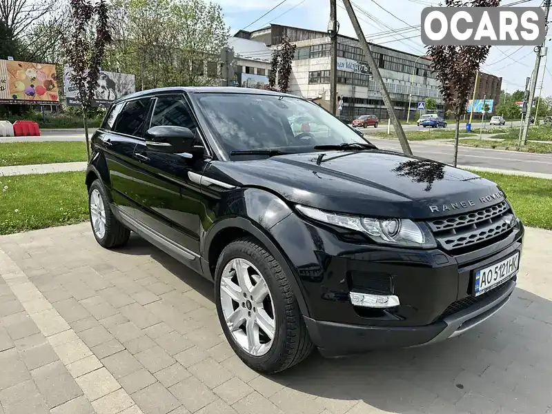 Внедорожник / Кроссовер Land Rover Range Rover Evoque 2013 2.18 л. обл. Закарпатская, Ужгород - Фото 1/16