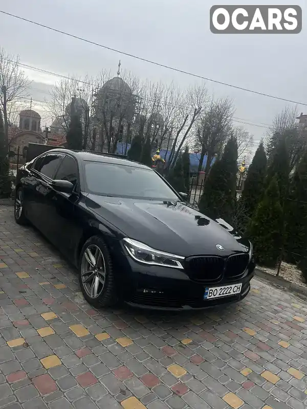 Седан BMW 7 Series 2017 4.39 л. Автомат обл. Тернопольская, Тернополь - Фото 1/21