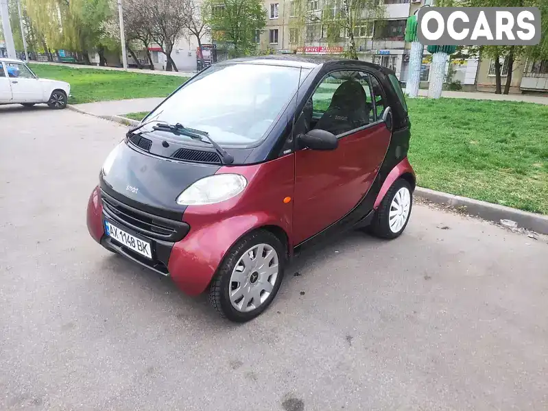 Купе Smart Fortwo 2001 null_content л. обл. Харьковская, Харьков - Фото 1/9