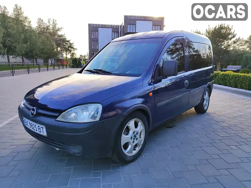 Мінівен Opel Combo 2006 1.69 л. Ручна / Механіка обл. Рівненська, Сарни - Фото 1/21