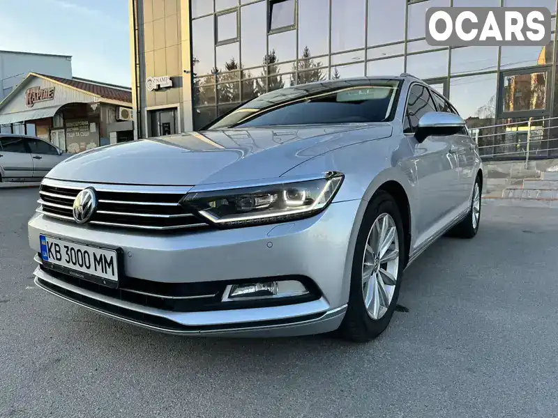 Универсал Volkswagen Passat 2015 1.6 л. Автомат обл. Винницкая, Калиновка - Фото 1/21