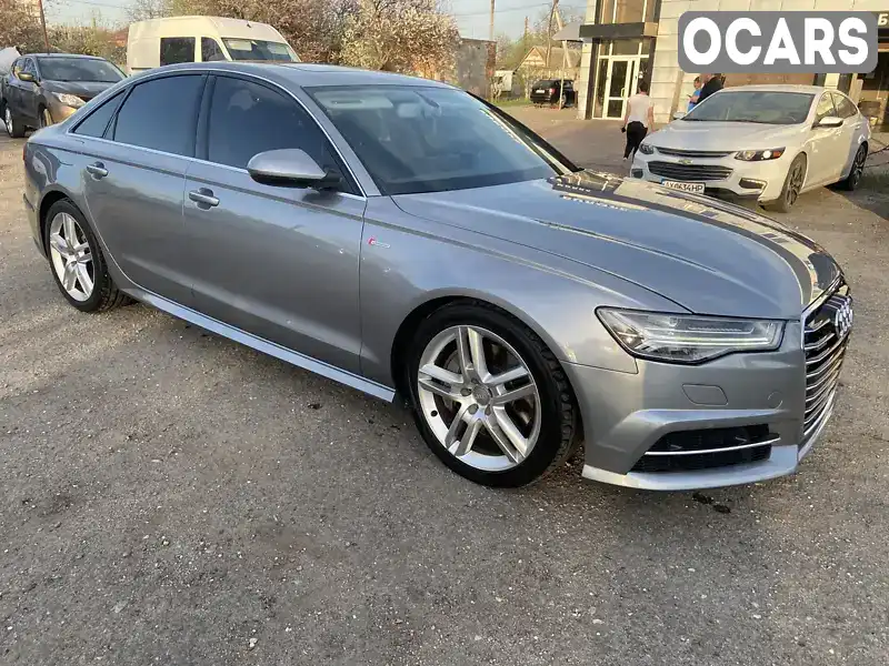 Седан Audi A6 2015 3 л. Автомат обл. Харьковская, Харьков - Фото 1/21