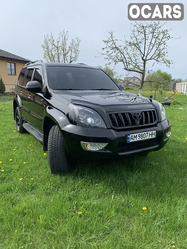 Внедорожник / Кроссовер Toyota Land Cruiser Prado 2008 2.98 л. Автомат обл. Житомирская, Житомир - Фото 1/12