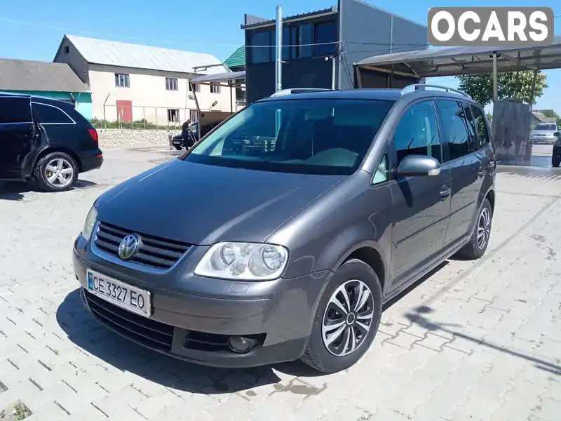 Минивэн Volkswagen Touran 2005 1.6 л. обл. Хмельницкая, Каменец-Подольский - Фото 1/12