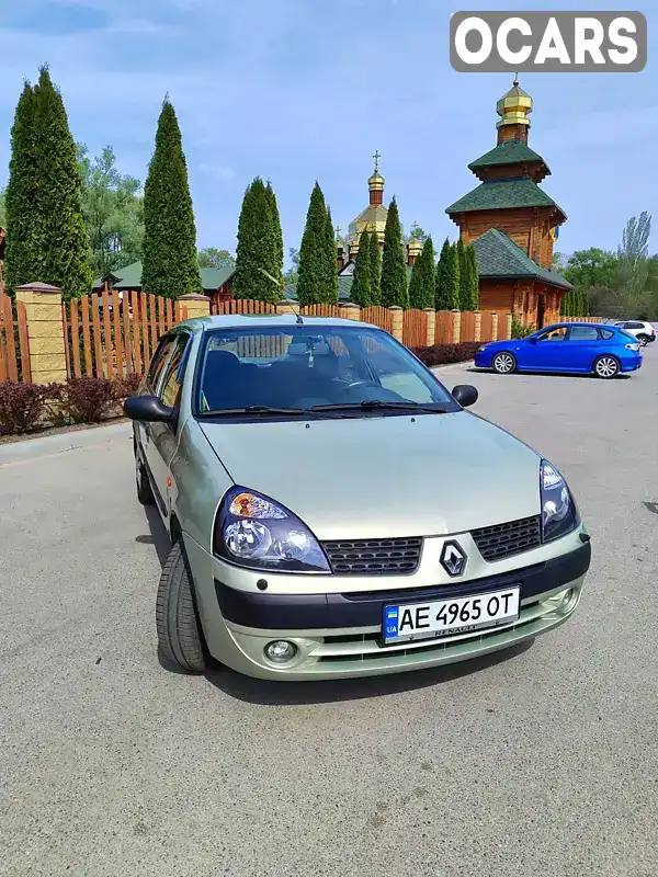 Седан Renault Clio Symbol 2003 null_content л. Ручна / Механіка обл. Дніпропетровська, Дніпро (Дніпропетровськ) - Фото 1/21