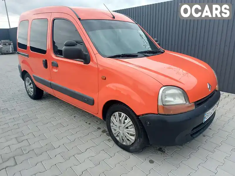 Мінівен Renault Kangoo 2002 1.9 л. Ручна / Механіка обл. Хмельницька, Летичів - Фото 1/21