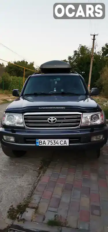 Внедорожник / Кроссовер Toyota Land Cruiser 2003 4.7 л. Автомат обл. Кировоградская, Кропивницкий (Кировоград) - Фото 1/7