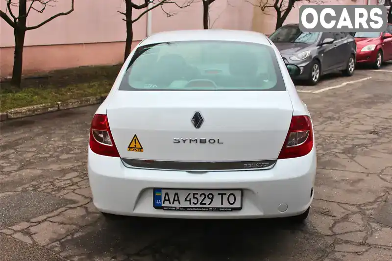 Седан Renault Symbol 2012 1.39 л. Ручна / Механіка обл. Київська, Київ - Фото 1/5