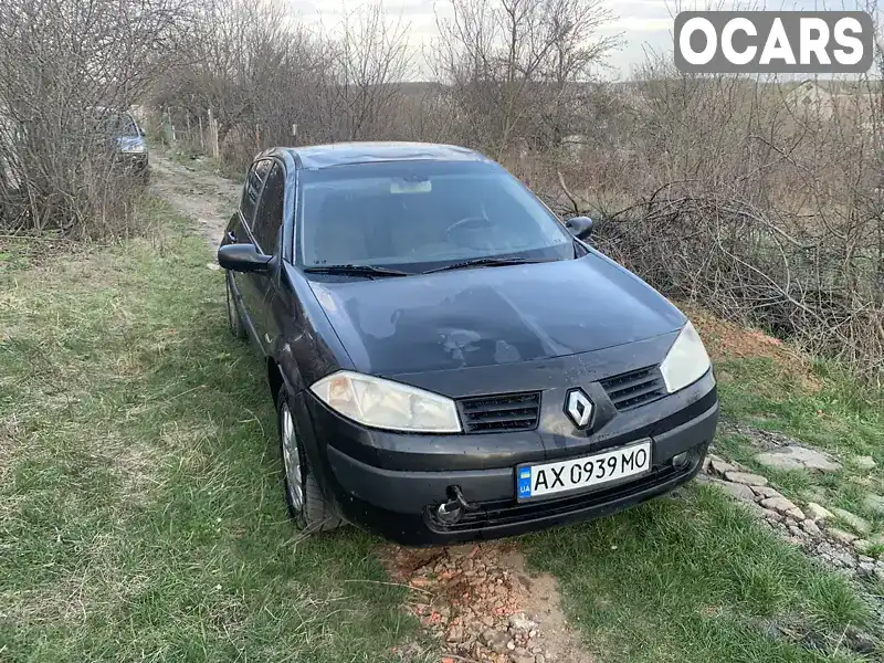 Хетчбек Renault Megane 2004 1.6 л. Ручна / Механіка обл. Харківська, Харків - Фото 1/13