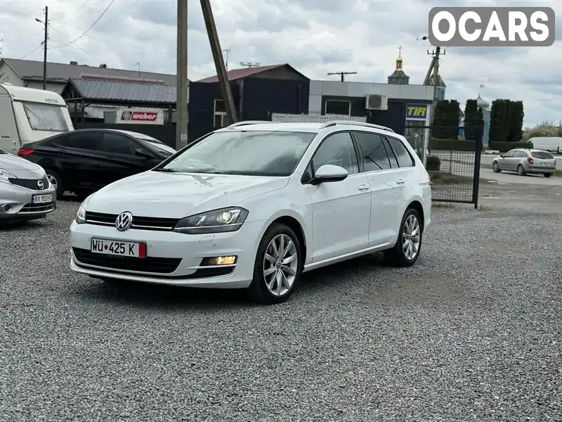 Универсал Volkswagen Golf 2013 2 л. Ручная / Механика обл. Хмельницкая, Староконстантинов - Фото 1/21