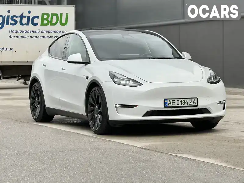 Внедорожник / Кроссовер Tesla Model Y 2022 null_content л. Автомат обл. Киевская, Киев - Фото 1/21