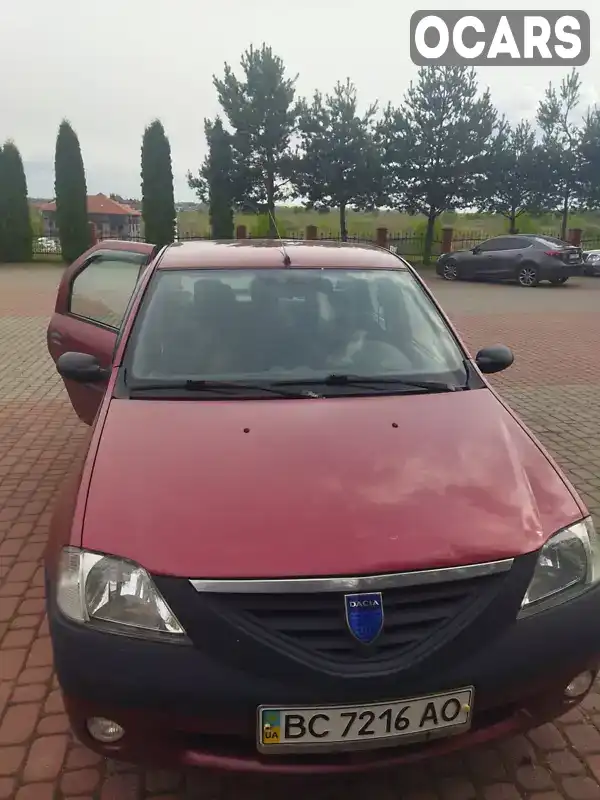 Седан Dacia Logan 2006 1.4 л. Ручная / Механика обл. Львовская, Львов - Фото 1/11