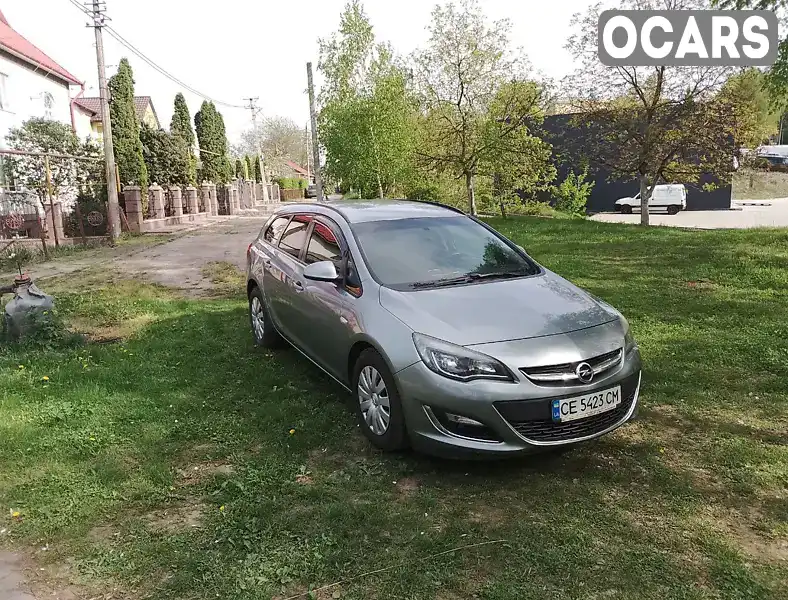 Универсал Opel Astra 2013 1.69 л. Ручная / Механика обл. Черновицкая, Черновцы - Фото 1/11